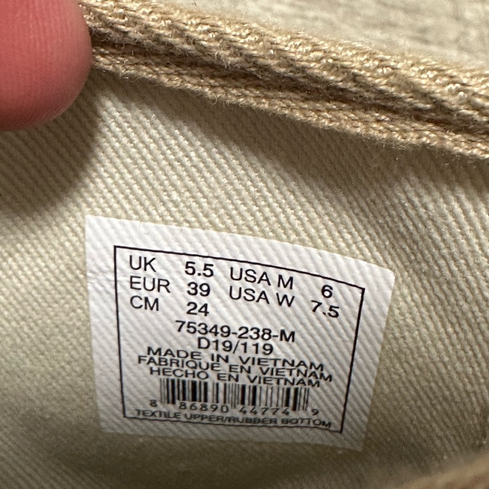 Palladium Women 7.5 Mens 6 Sand Shoes Ankle Canvas High Top Lace Up Trainers - Picture 8 of 12